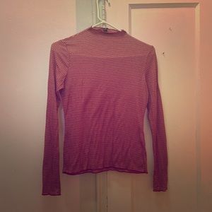Long sleeve striped shirt